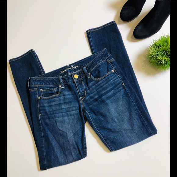 American Eagle Outfitters Denim - American Eagle stretch skinny dark wash jeans 4